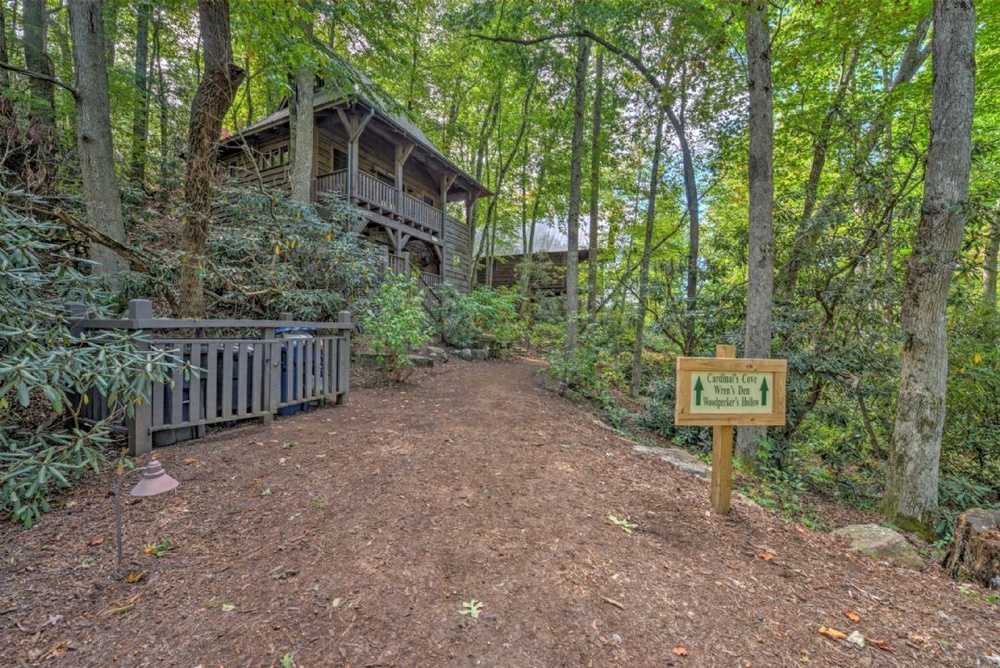 Short Inclined Walk to Cabins