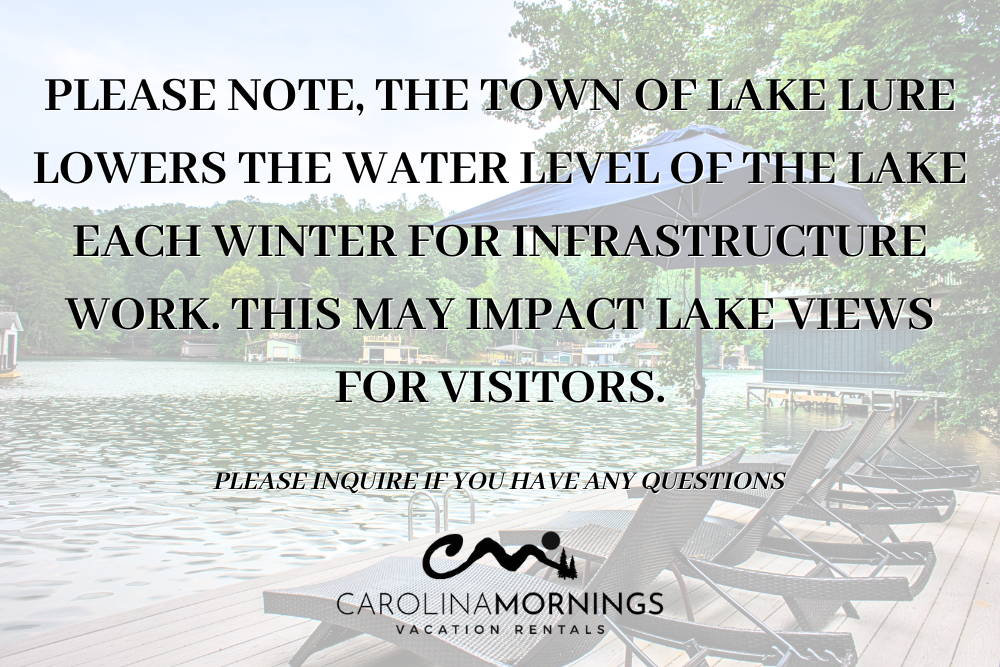 Lake Lure Warning