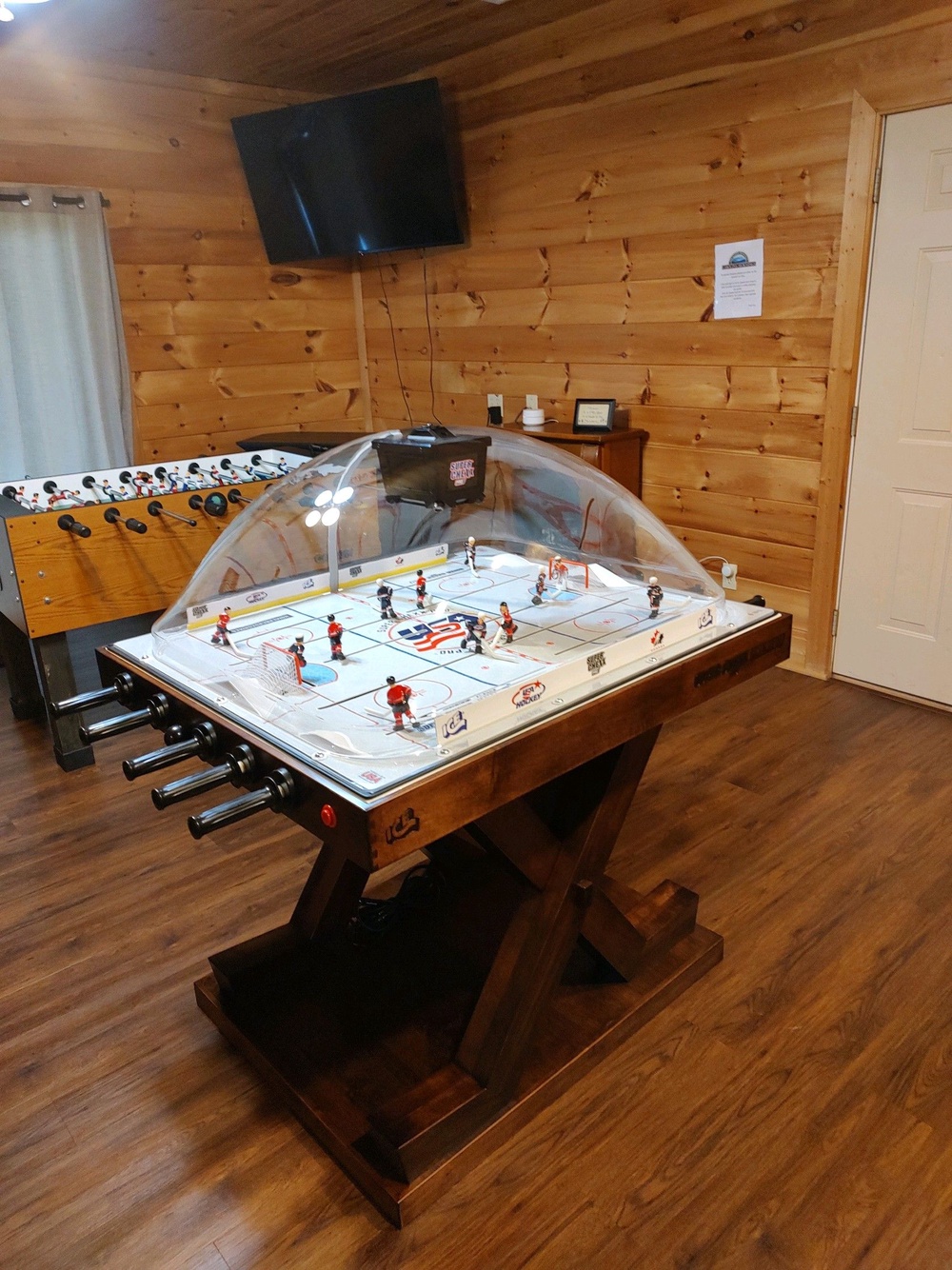 Rec Room - Hockey and Foosball Table
