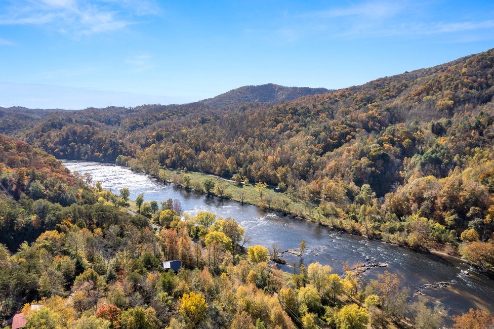 Ariel View of the French Broad River