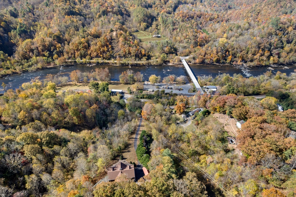 Ariel View of the French Broad River