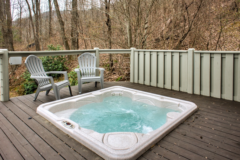 In-Ground Hot Tub on Deck