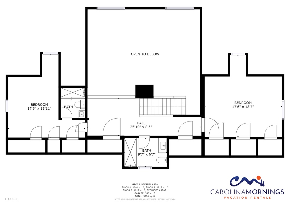 The Lodge at French Broad Floorplan