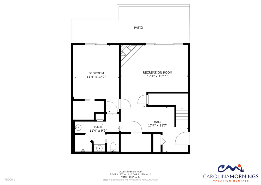 Peaceful Rise Floorplan