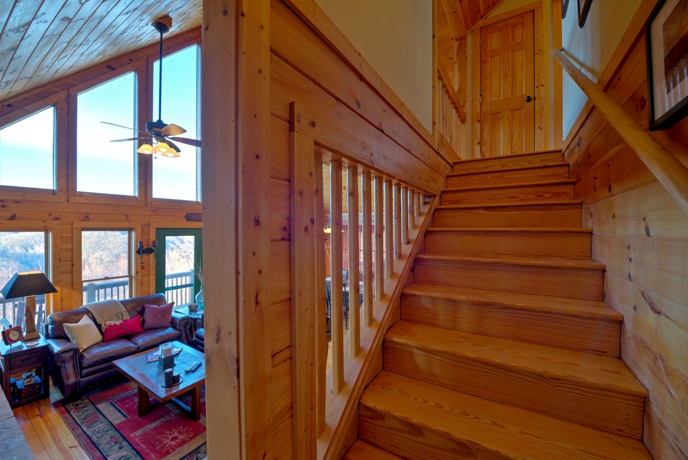 Stairs to Upper Level