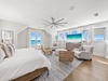 Primary King Suite - Sitting Area, Flat-Screen TV & Gulf-Front Balcony