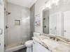 Queen Guest En-Suite - Single Vanity + Walk-In Shower