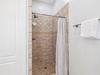 Rinse off in the Walk-In Shower