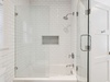 Queen Guest Suite - Shower/Tub Combo + Hallway Access