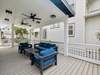 Brand new covered porch, perfect for morning coffee or evening unwinding