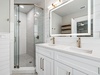 Primary King En-Suite - Dual Vanities & Walk-In Shower