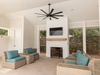 Lounge Under the Cabana & Catch the Game on the Flat-Screen TV!