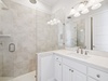 King Guest En-Suite - Single Vanity + Walk-In Shower