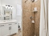 Queen Guest En-Suite - Single Vanity + Walk-In Shower