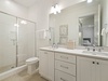 King Guest En-Suite - Dual Vanities & Walk-In Shower