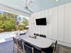 Enjoy Al Fresco Dining for 7 + Flat-Screen TV