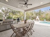 Your Private Oasis Awaits with an Outdoor Kitchen + Dining Space for 6