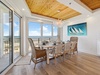 Gulf Front Dining Area with Seating for 8!