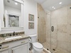 King Guest En-Suite - Single Vanity + Walk-In Shower
