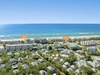 Aerial View - Short Commute to the Beach!