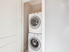1st Floor - Stack Washer & Dryer