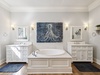 Primary King En-Suite - Dual Vanities + Soaking Tub
