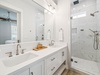 King Guest En-Suite - Dual Vanities & Walk-In Shower