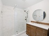 Primary King En-Suite - Single Vanity + Walk-In Shower