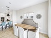 Secondary Dining Area with Seating for 6