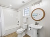 Queen Guest En-Suite - Single Vanity + Shower/Tub Combo