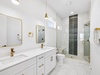 Primary King En-Suite - Dual Vanities + Walk-In Shower