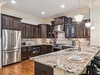Ample Kitchen Space With Bar Seating