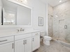 Bunk Room En-Suite - Single Vanity + Walk-In Shower