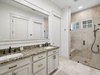 Primary King En-Suite - Dual Vanities + Walk-In Shower