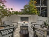 Private Courtyard with Outdoor Fireplace
