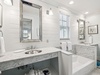Primary King En-Suite - Dual Vanities + Soaking Tub