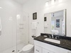 King Guest En-Suite - Single Vanity + Walk-In Shower