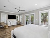 King Guest Suite - Balcony Access + Flat-Screen TV
