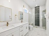 Primary King En-Suite - Dual Vanities + Walk-In Shower