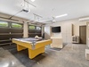 Converted Garage with Pool Table and TV