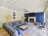 Unwind in the Screened-In Back Porch - Offering a Gas Fireplace