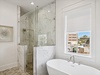 Primary King En-Suite - Soaking Tub & Walk-In Shower
