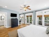 King Guest Suite - Patio Access & Flat-Screen TV
