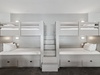 Sleep 4 in the Twin Over Twin Bunks!