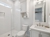 King Guest En-Suite - Single Vanity + Walk-In Shower