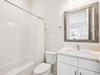 King Guest En-Suite - Single Vanity + Shower/Tub Combo