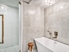 Primary King En-Suite - Oversized Soaking Tub + Walk-In Shower