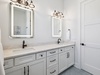 Shared Guest Bathroom - Dual Vanities