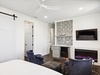 King Guest Suite - Wet Bar, Fireplace & Flat-Screen TV!