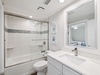 Queen Guest En-Suite - Single Vanity + Shower/Tub Combo